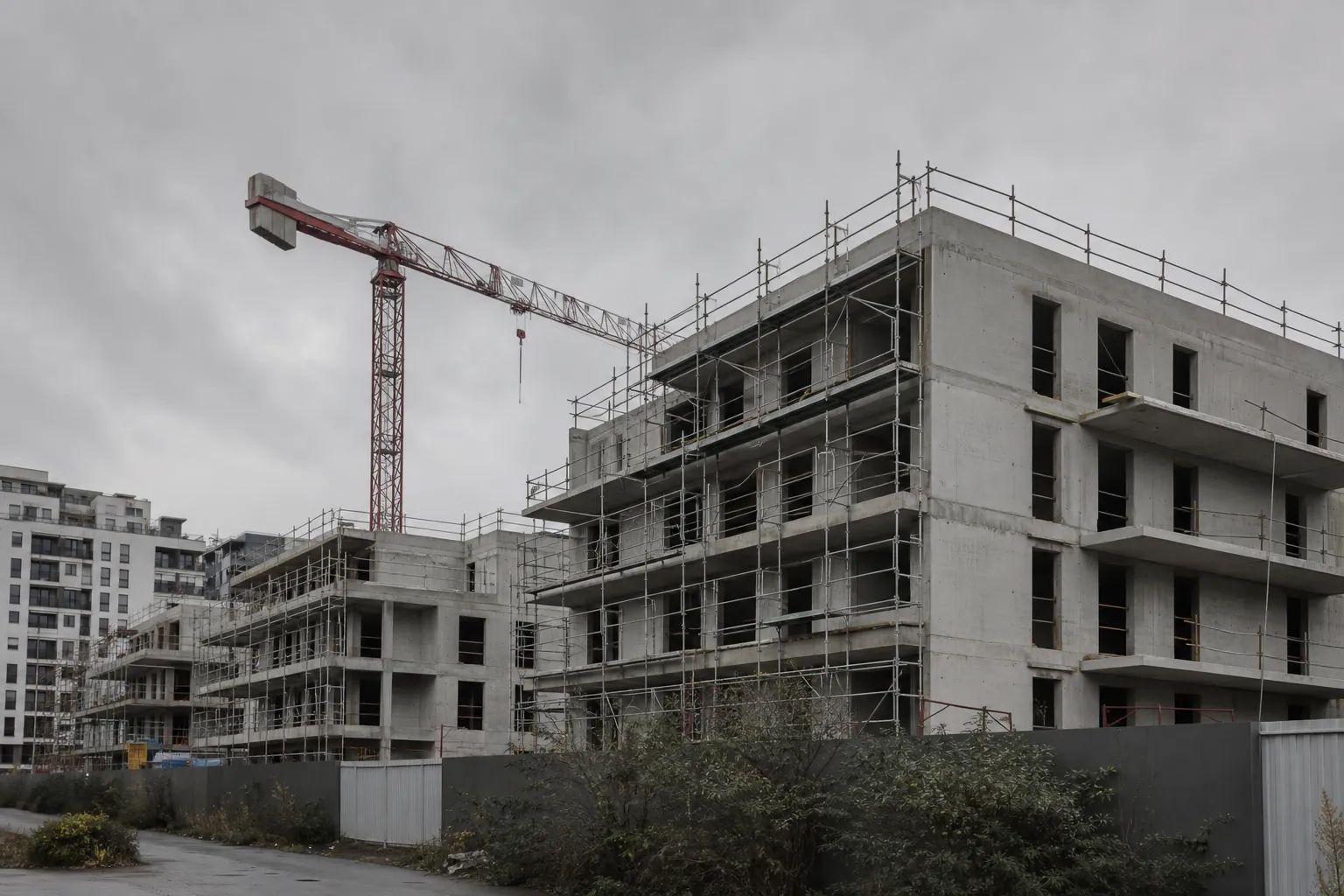 Chantier VEFA en retard de livraison dans les Hauts-de-Seine